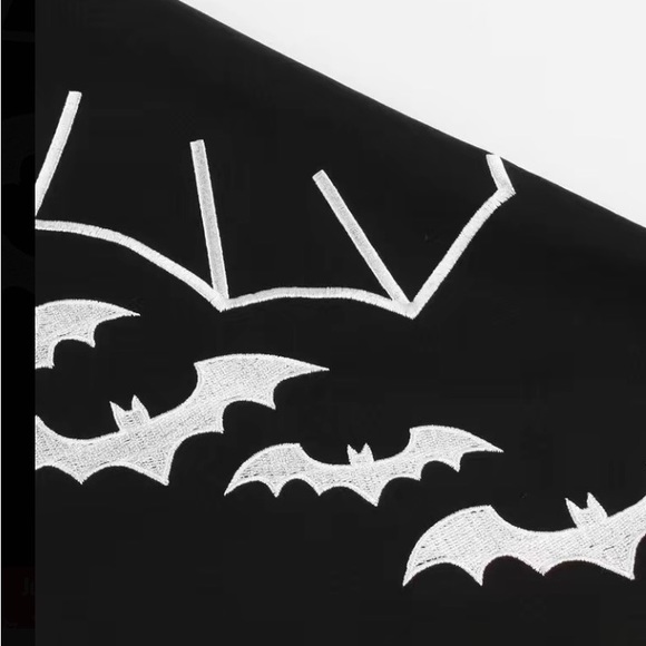 New Adult Wednesday Addams style bats and webs dress - Picture 7 of 8